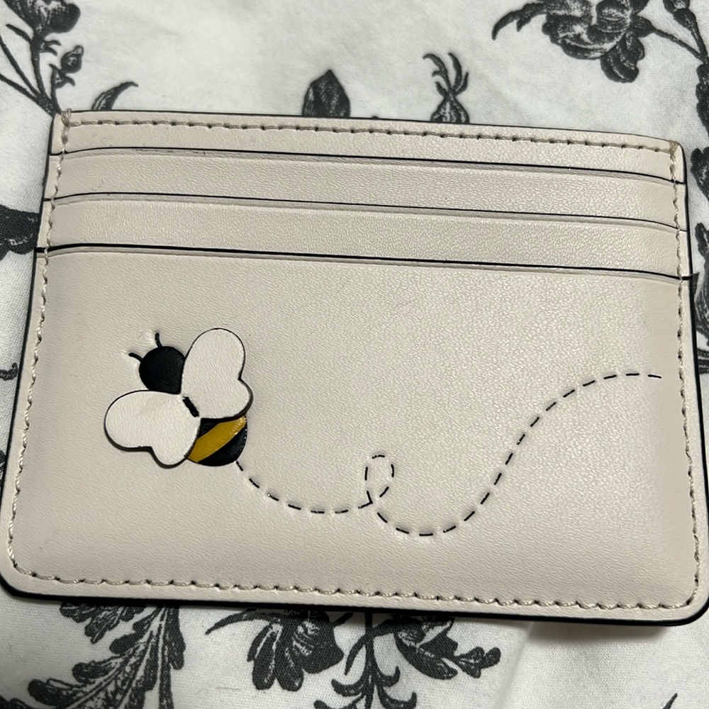 Kate spade bee cardholder